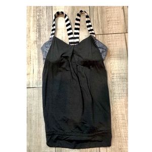 Lululemon drawstring tank top